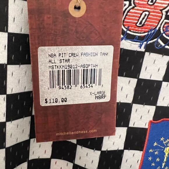 NWT Mitchell & Ness x NBA Hardwood Classics women’s Retro All Star tank top. XL - Picture 12 of 15